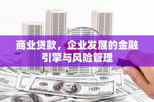镇平商业贷款，企业发展的金融引擎与风险管理
