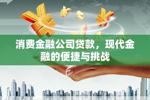 洛扎消费金融公司贷款，现代金融的便捷与挑战
