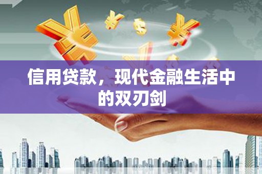会理信用贷款，现代金融生活中的双刃剑