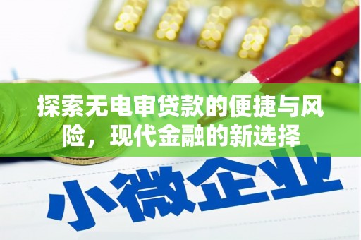 四湖探索无电审贷款的便捷与风险，现代金融的新选择
