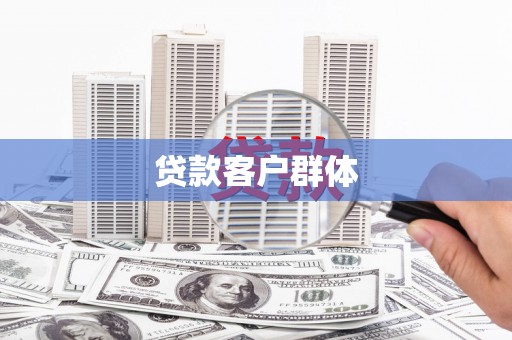 武侯贷款客户群体