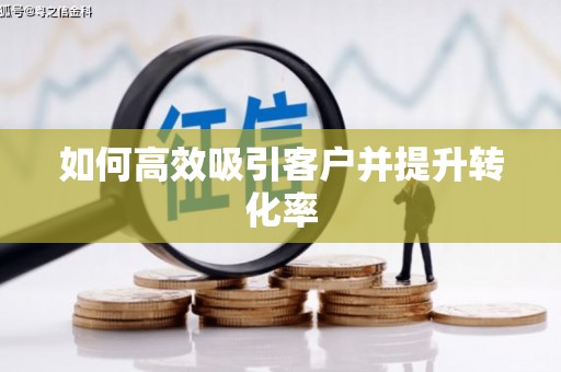 天门如何高效吸引客户并提升转化率