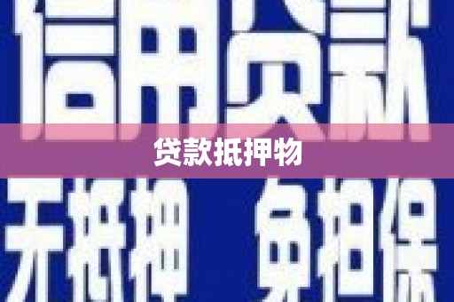 丰润贷款抵押物