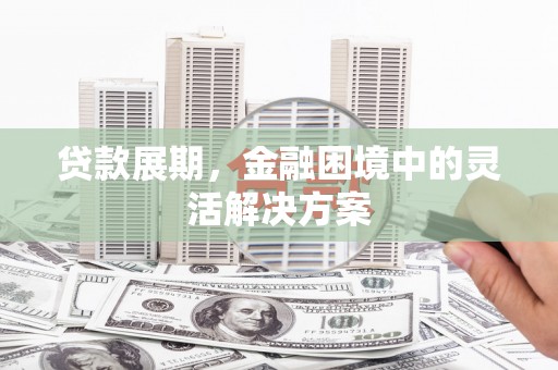 秦淮贷款展期，金融困境中的灵活解决方案