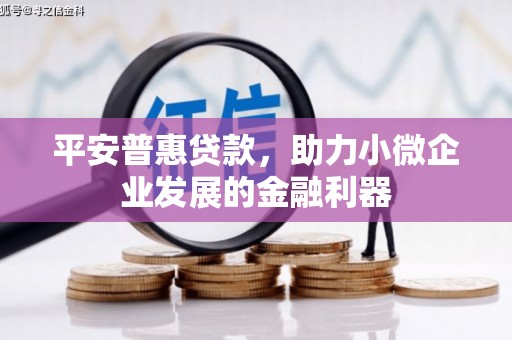 花莲平安普惠贷款，助力小微企业发展的金融利器