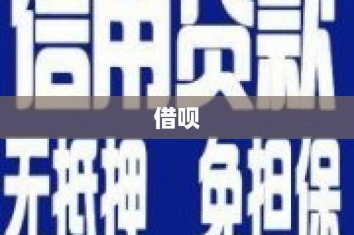 九寨沟借呗