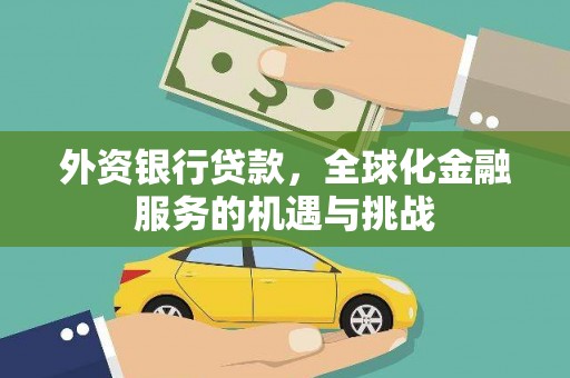 君山外资银行贷款，全球化金融服务的机遇与挑战