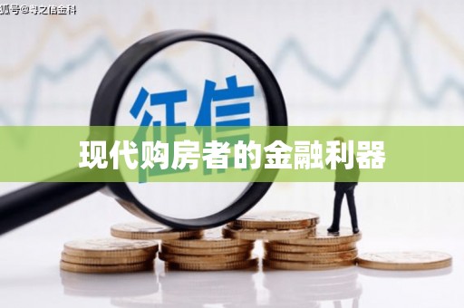 天元现代购房者的金融利器